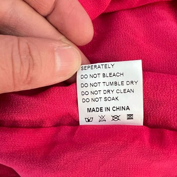 RUNAWAY NWT long sleeve ruched skirt LITSA DRESS PINK size xs or 2 - Picture 13 of 14